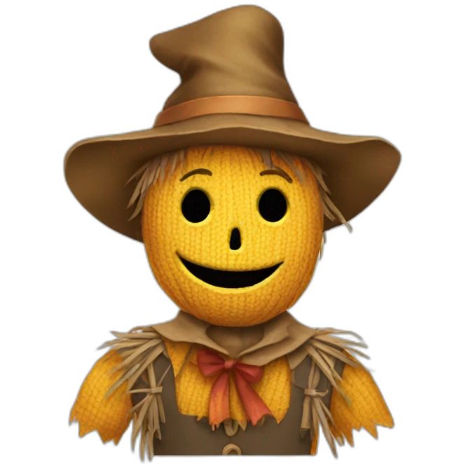 Scarecrow emoji