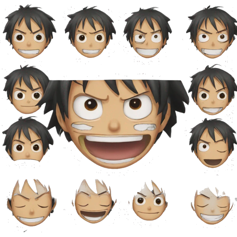 monkey d luffy emoji