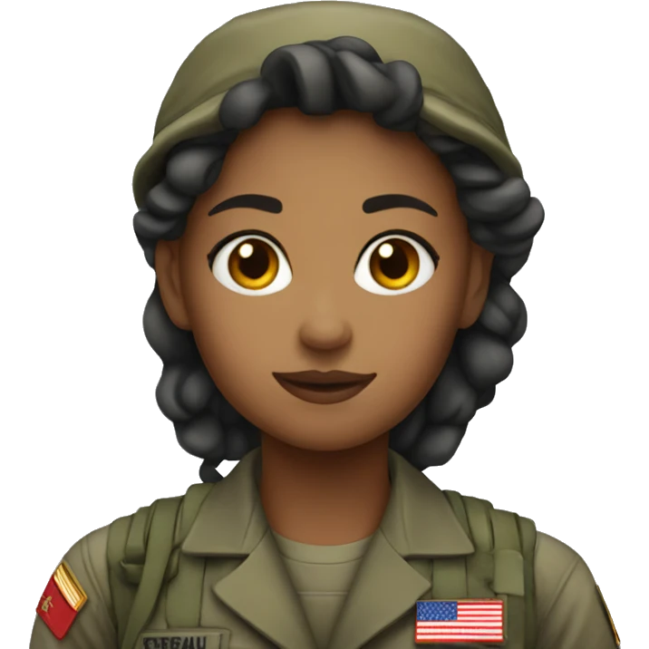 Marine girl  emoji