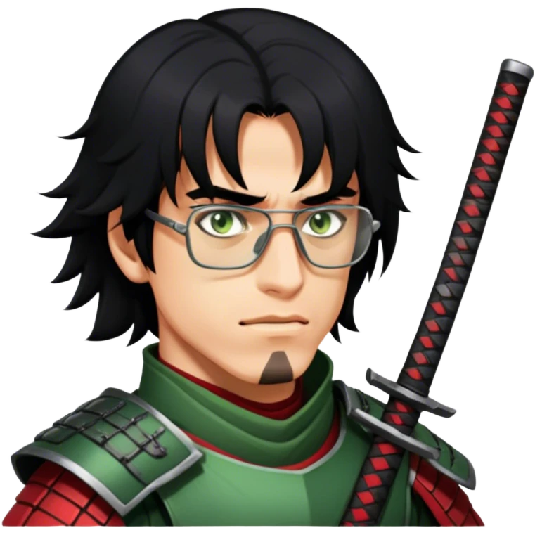 Battle-Ready Samurai emoji