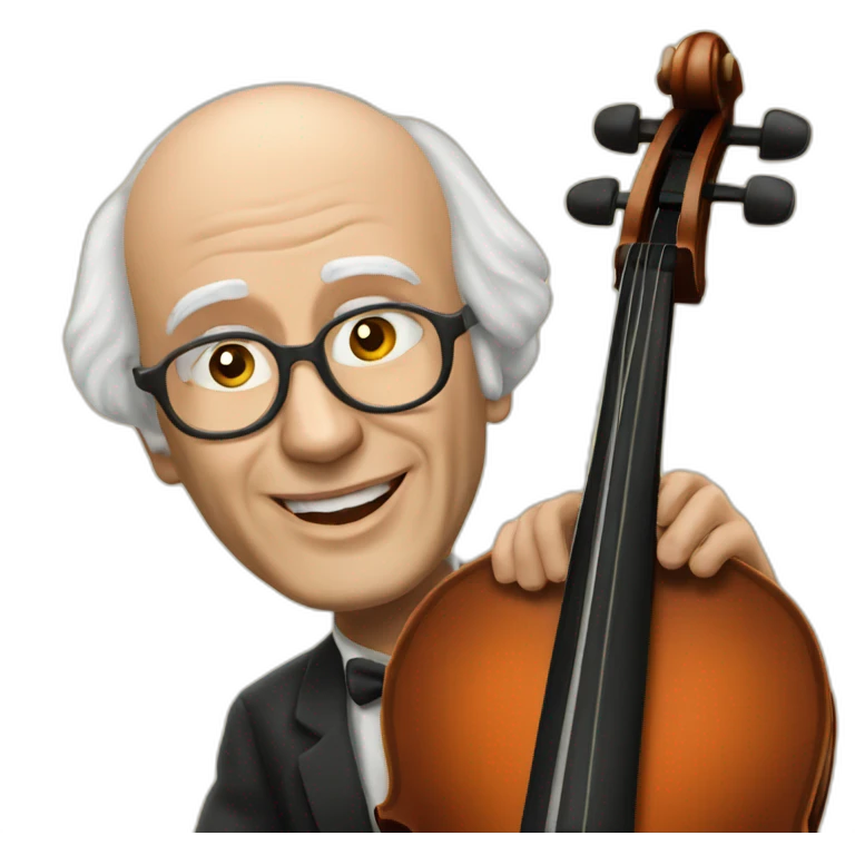 Rostropovich play cello emoji