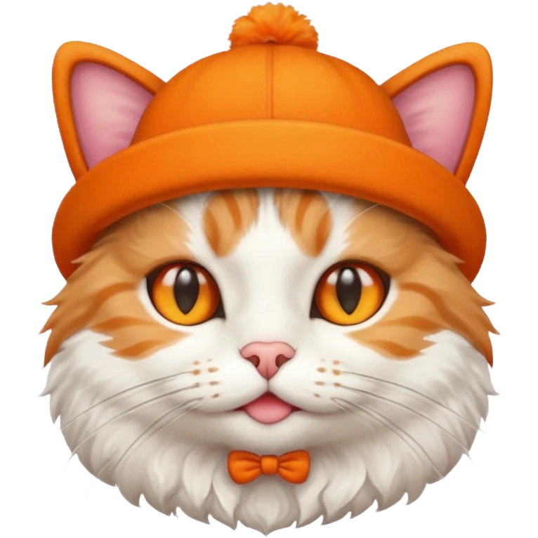 Cat with hat emoji