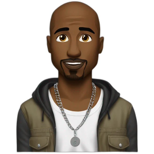 Tupac fuck you singn emoji