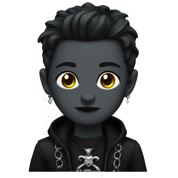 Goth emoji