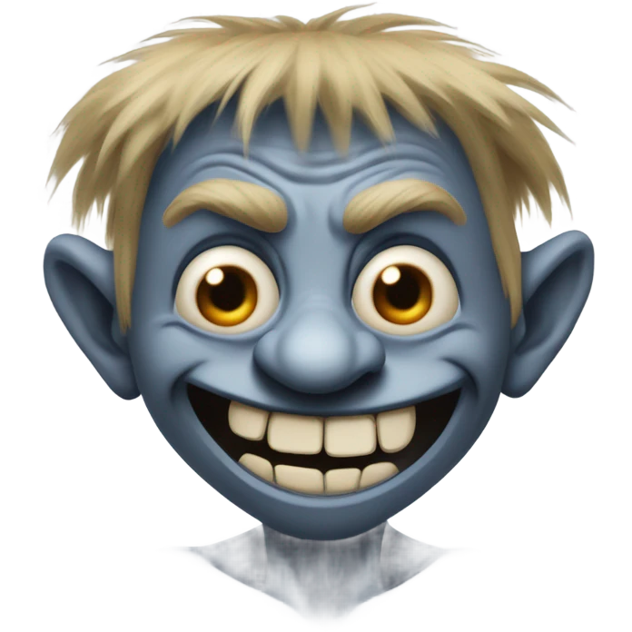 Troll face emoji
