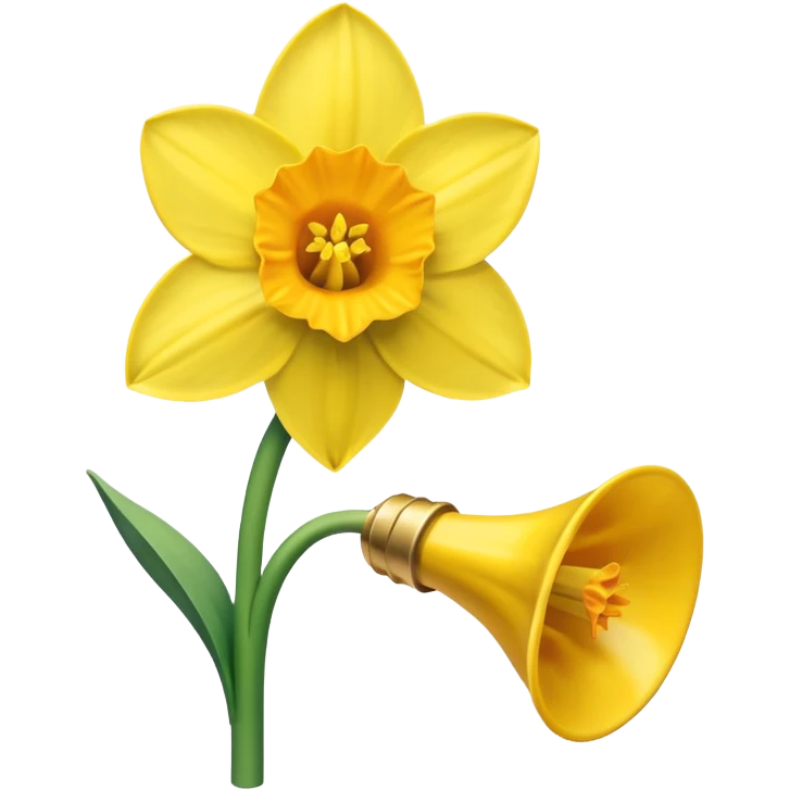 Daffodil emoji