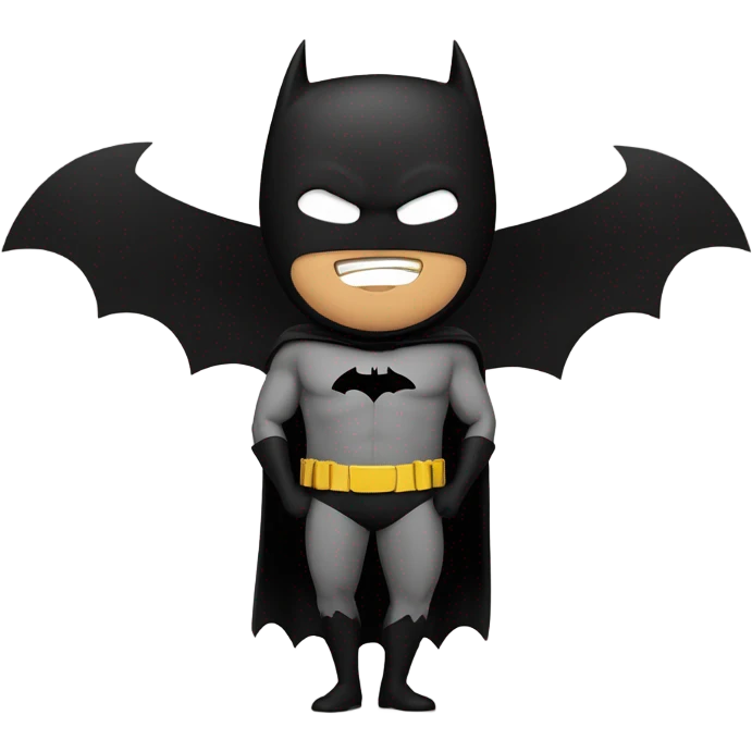 Fat batman emoji