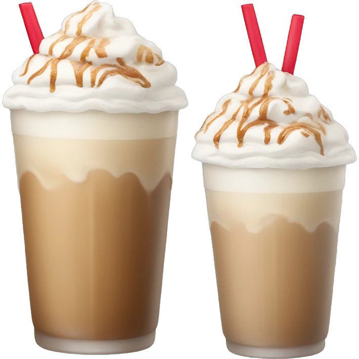 Iced Vanille Latte  emoji