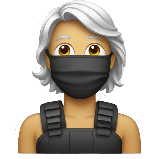 A emoji With a mask  emoji