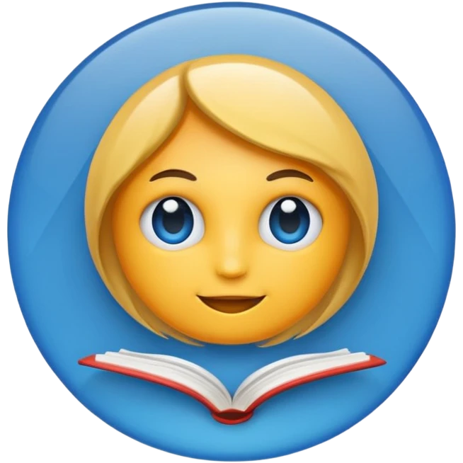 Logo certification de couleur bleu avec le symbole vrai  emoji