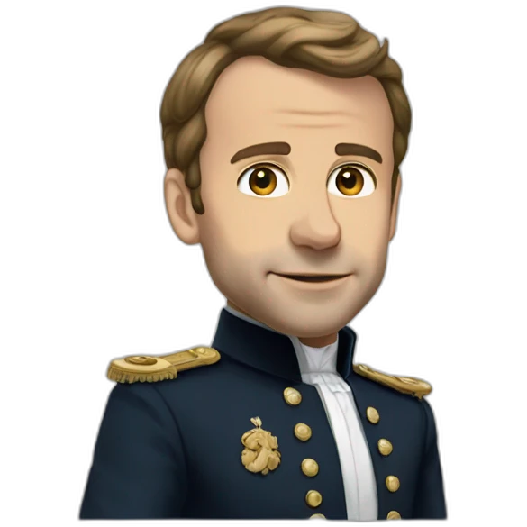 Macron louis 14 emoji