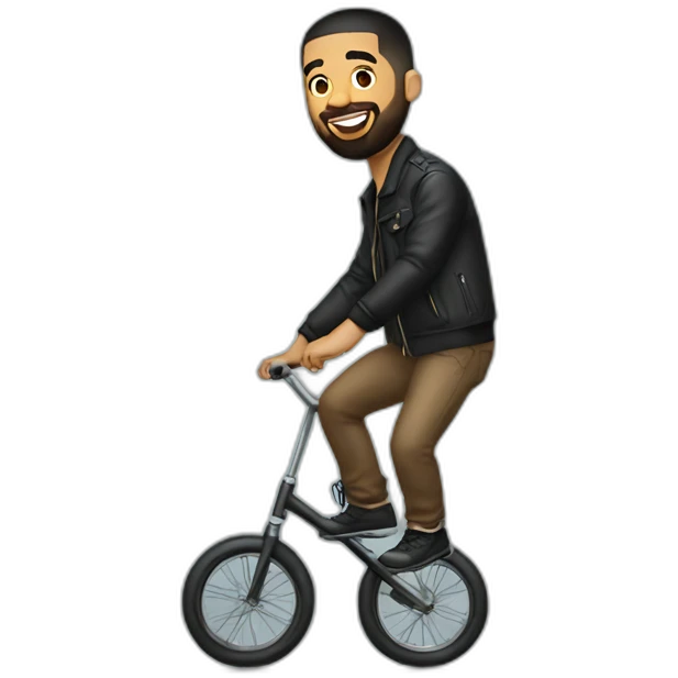 drake-on-a-unicycle emoji