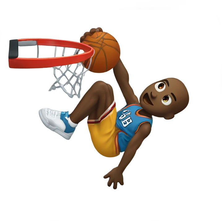 Jordan Buhler dunking emoji