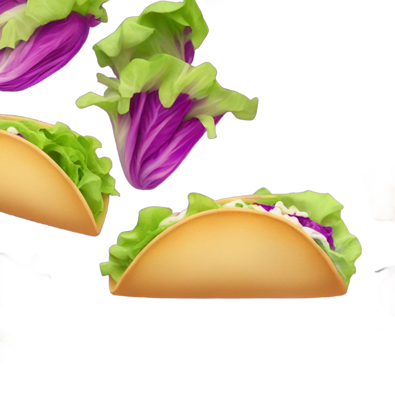 Hot pink taco  emoji