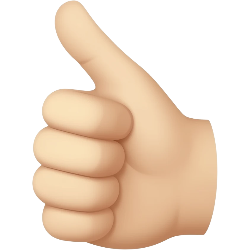 take these two emojis:🫵 and ⭕️. make the pointing hand look like its moving in a circle according to the second emoji i attached, but do not show the circle itself. do not show any form of a circle or arrow and use the pointing emoji i showed (🫵) and display a bit of motion blur emoji