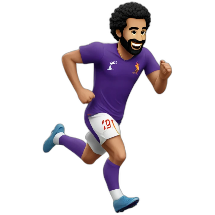 Mo salah running emoji