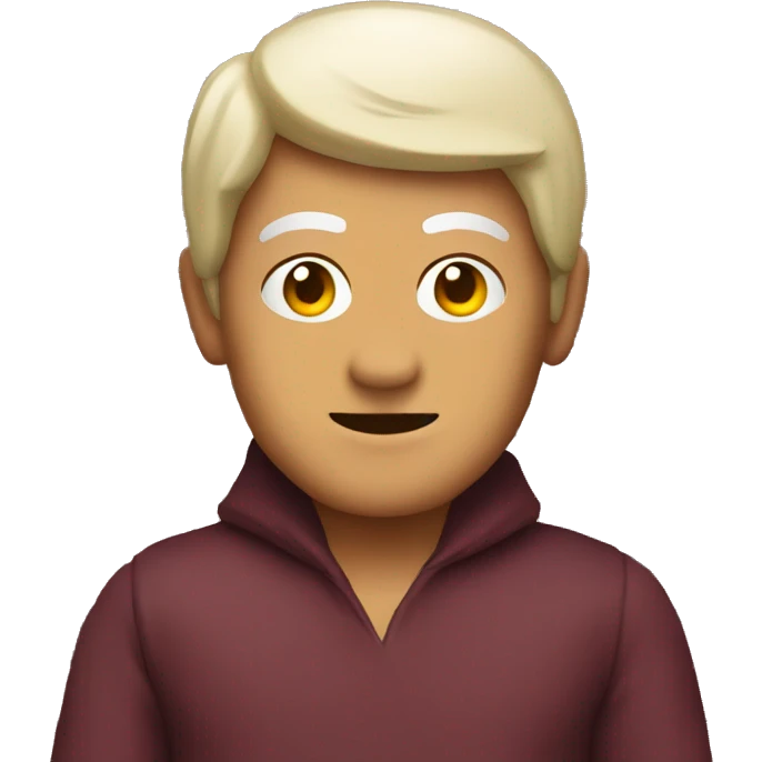 Maroon Brick with halloween costume on emoji