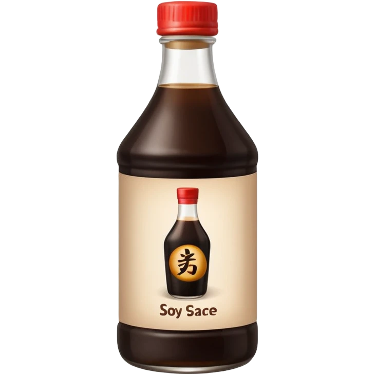 A bottle of soy sauce emoji