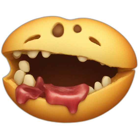 Bites emoji