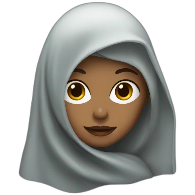 A veiled woman emoji