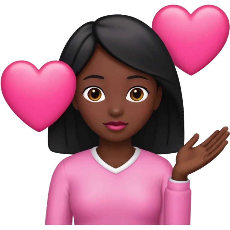 💗 +negro emoji