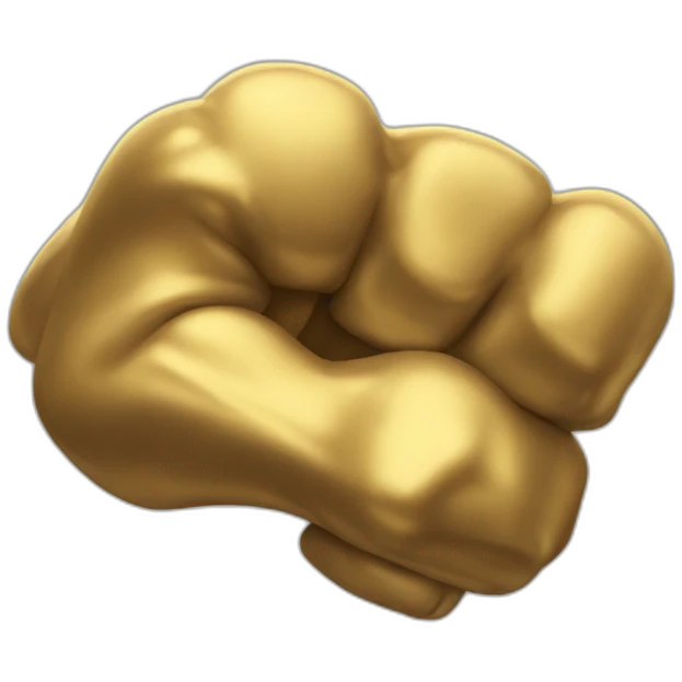 golden biceps emoji