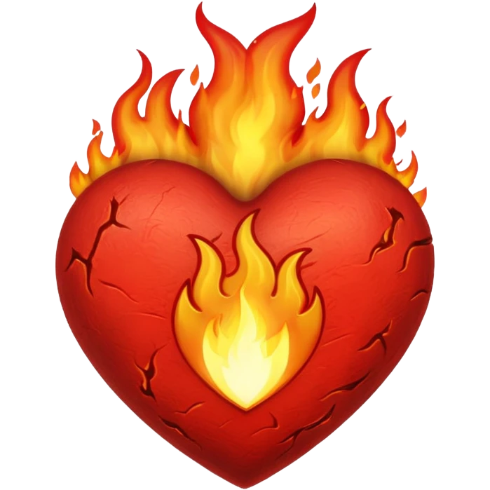 cuore infuocato  emoji