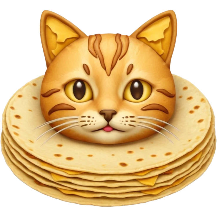 Tortilla cat emoji