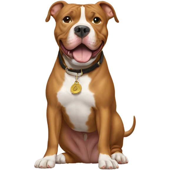 pitbull wearing tan loafers  emoji