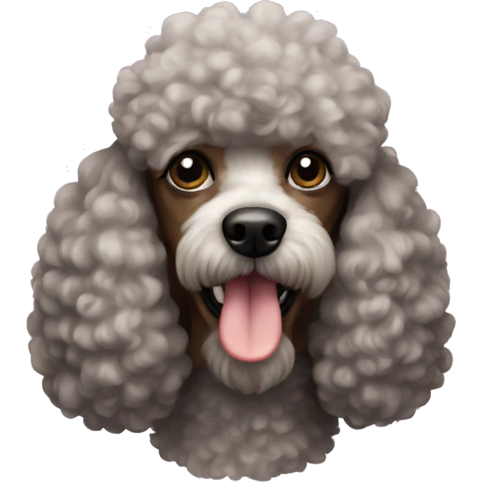 Poodle emoji