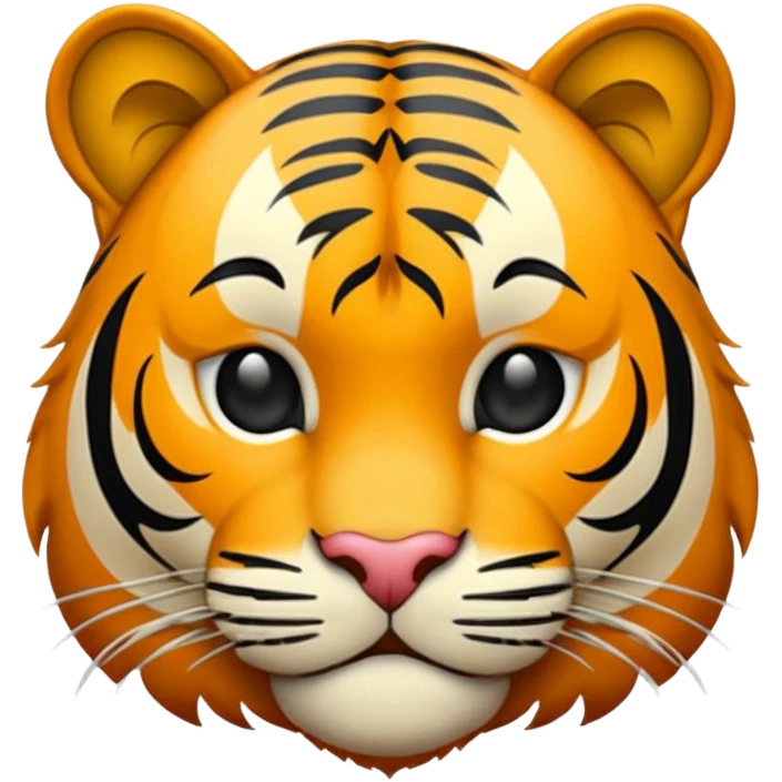 Emoji de um tigre em pe para a esquerda (tigre sem cor nenhuma todo preto) emoji