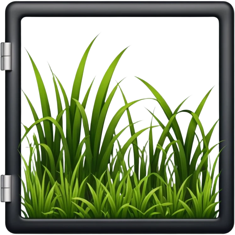 scary grass was a bad choice journal emoji