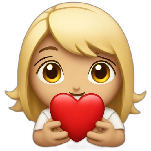 scorpio holding heart emoji