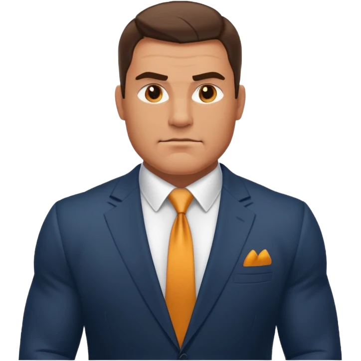 Make me a nice super cool and very huge man who knows all the things about everyone emoji