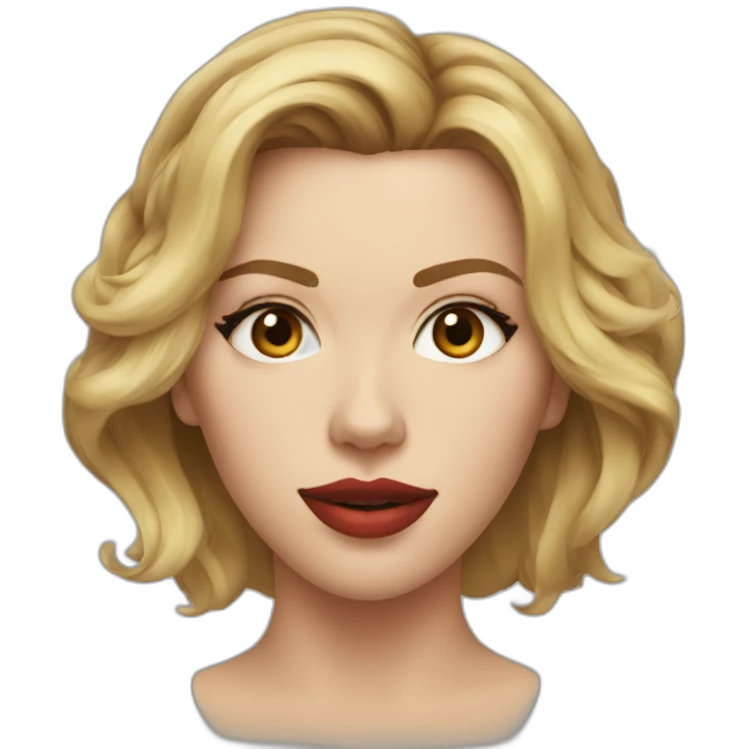 Scarlett Johansson emoji