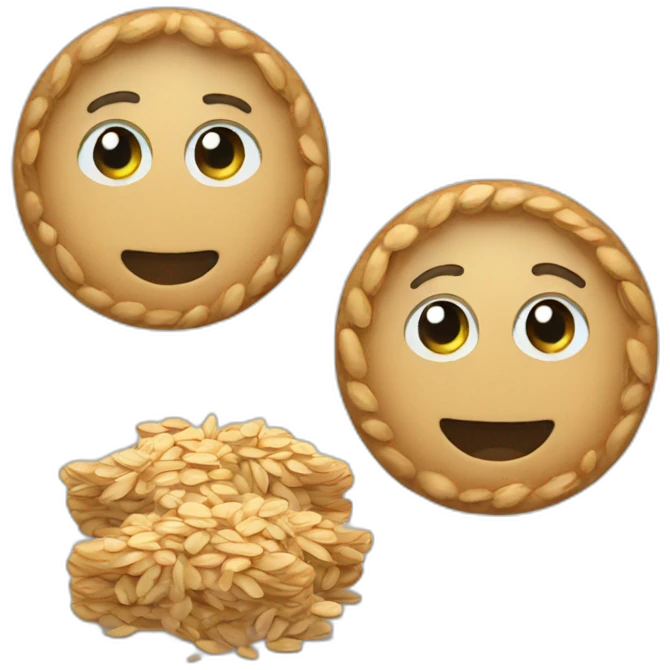 three oats emoji