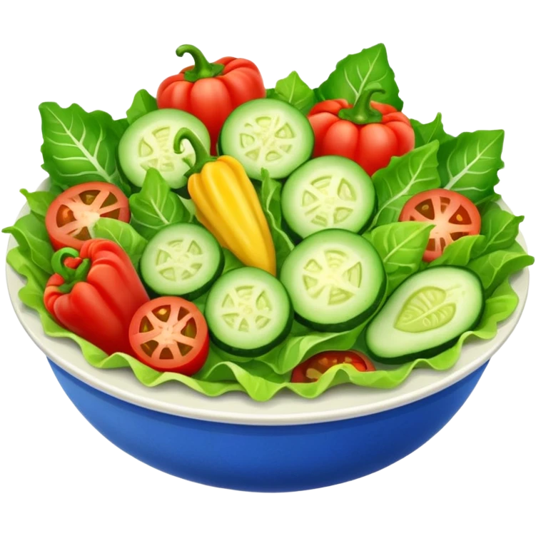 vegetarian green salad emoji