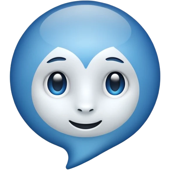 Blue tick  emoji