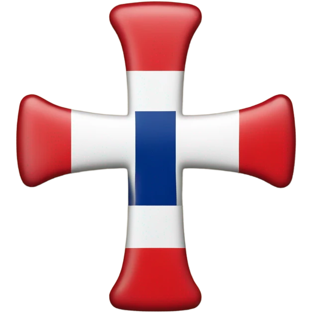 croix lorraine drapeau francais emoji