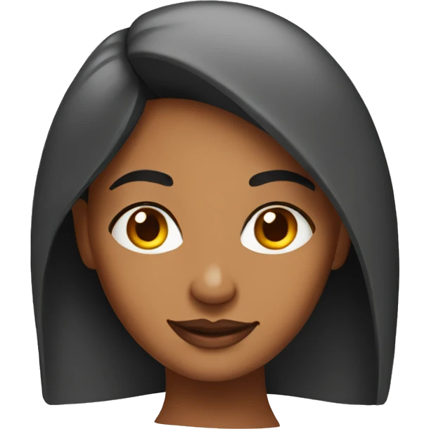 Indian woman with bindi emoji