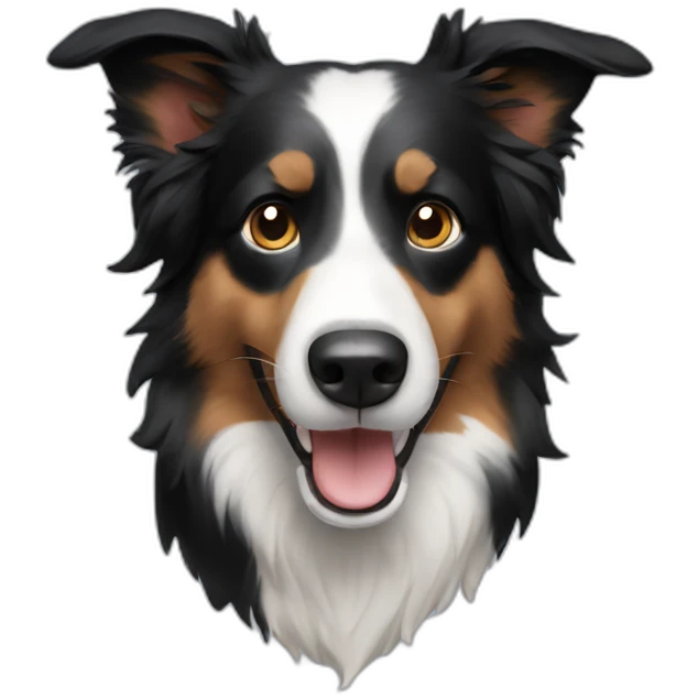 border collie fauci emoji