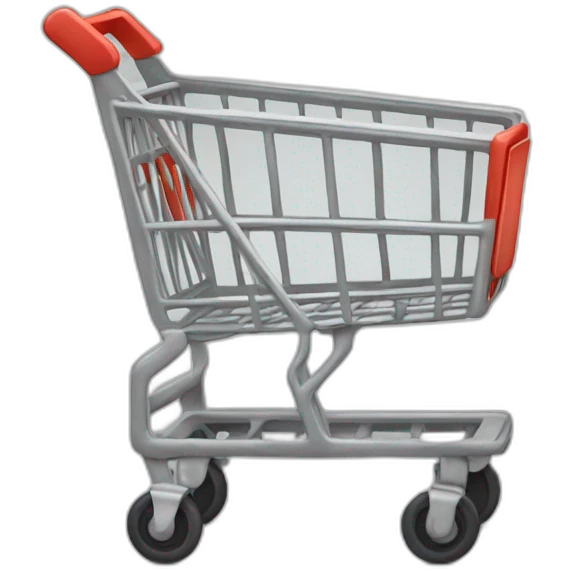 Shopping cart emoji