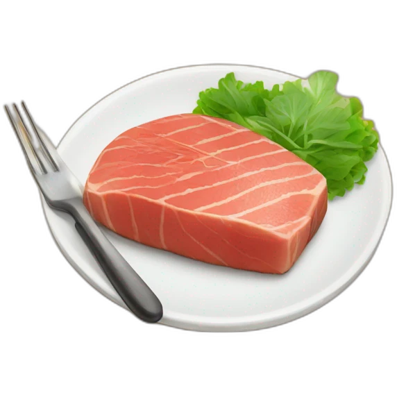 seared seasame tuna-steak emoji