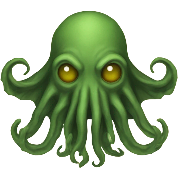 Maps Cthulhu emoji