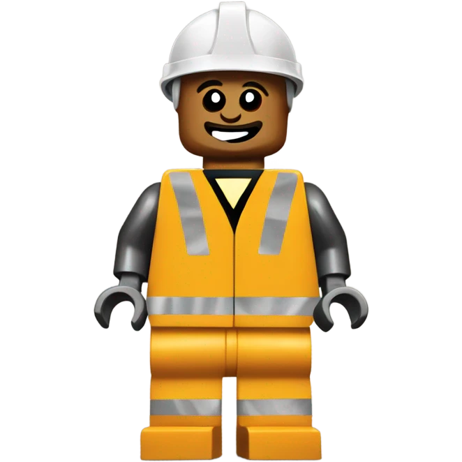 Lego construction set emoji