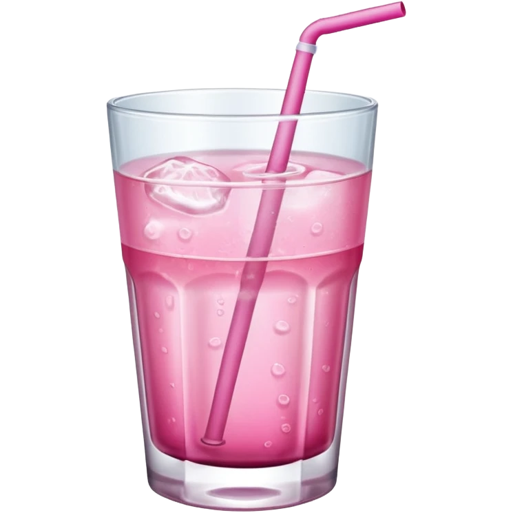 Pink drink  emoji