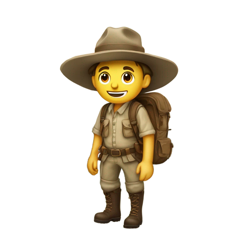 Australian explorer  emoji