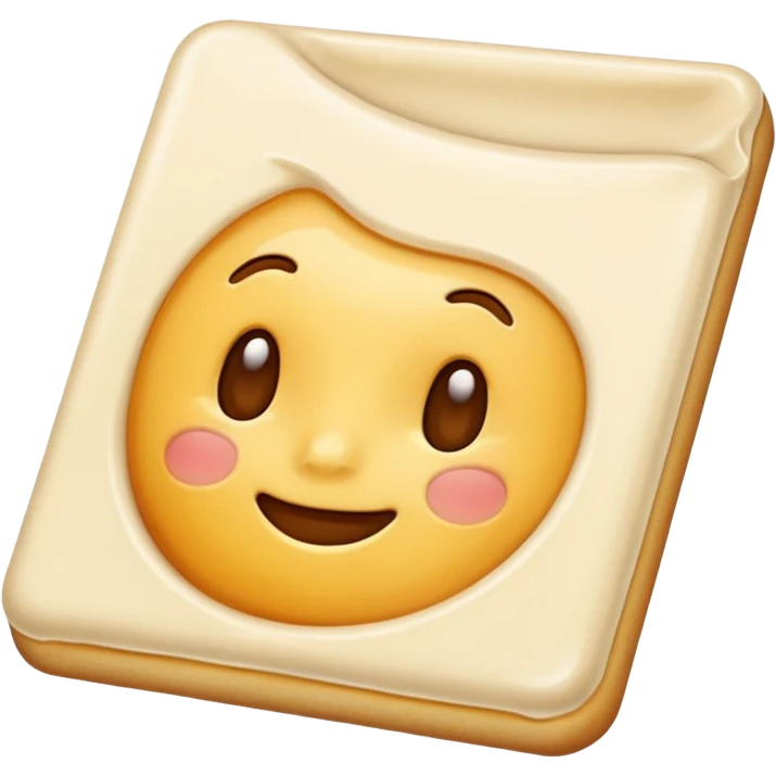 Letter color Creamy emoji