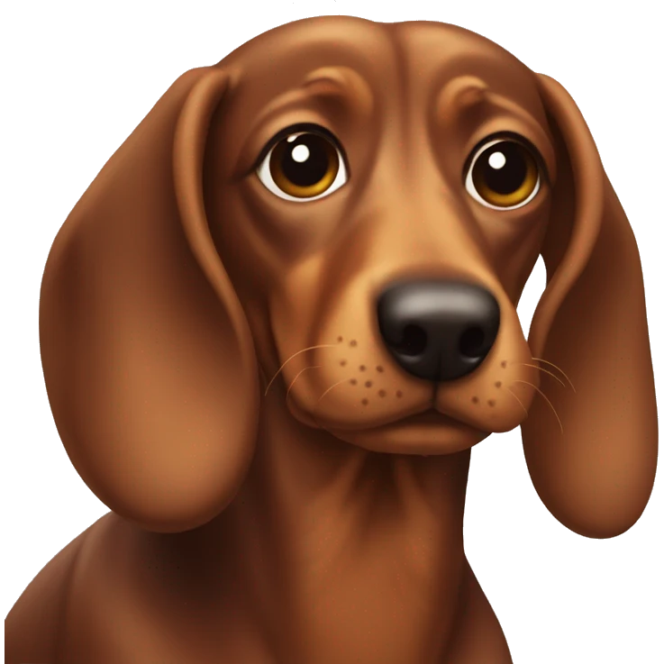 Wiener dog emoji