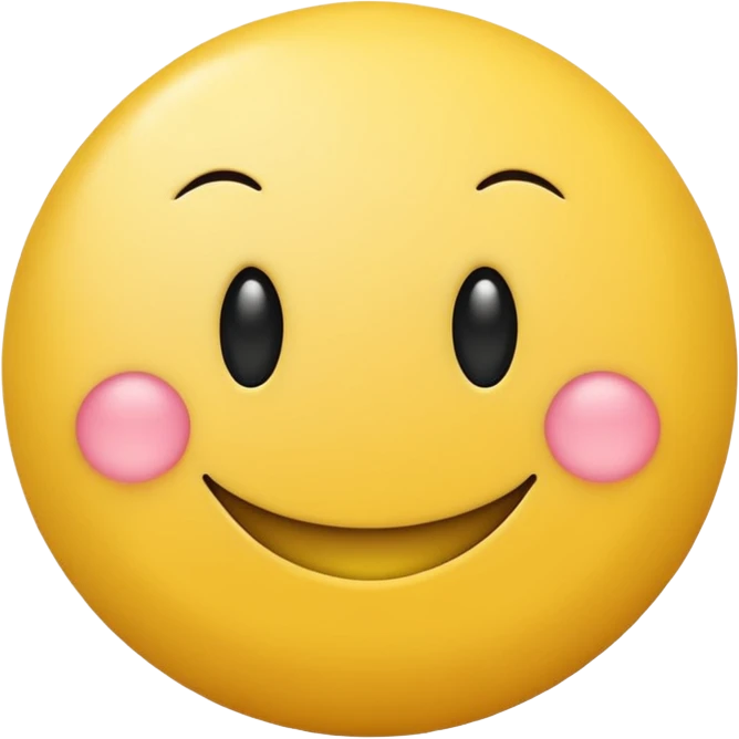 Smiley face with cute little butt emoji